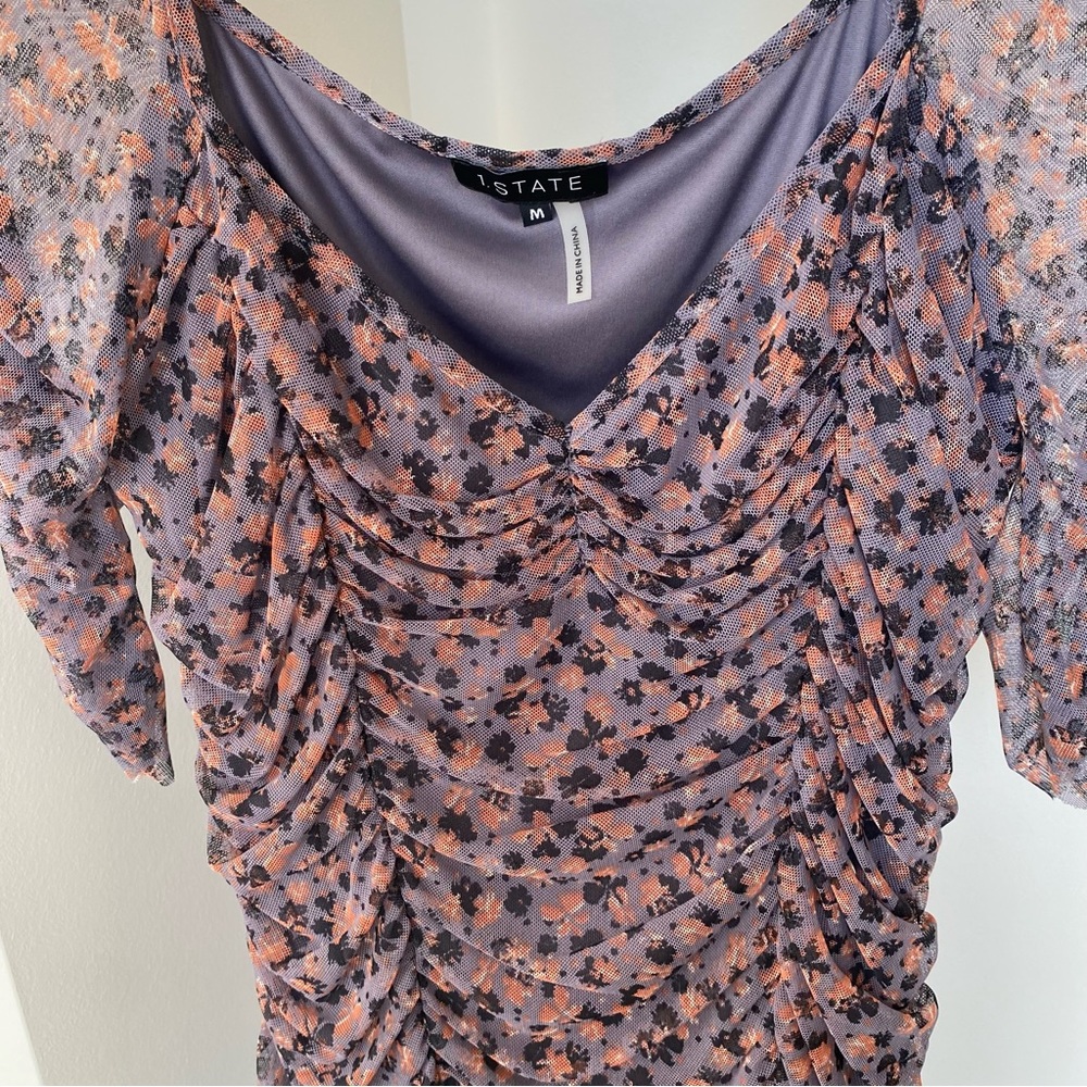1. State Ruched Mini Dress - Picture 4 of 9